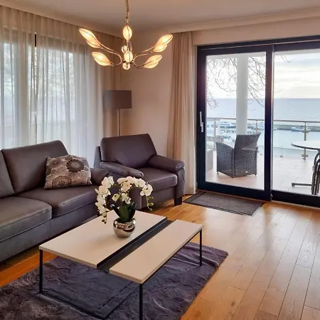 Вилла Friede-marie - App Finja Hafen-ostsee-blick Засниц