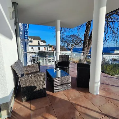 Вилла Friede-marie - App Finja Hafen-ostsee-blick